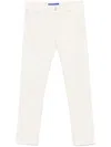 Jacob Cohen Brown 5 Pocket Trousers In White