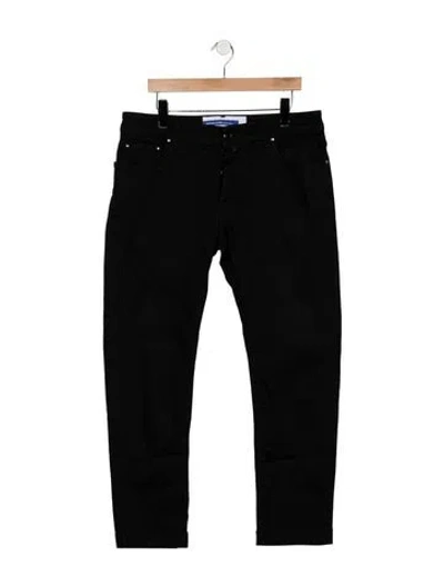 Pre-owned Jacob Cohen Slim Fit Jeans In Black