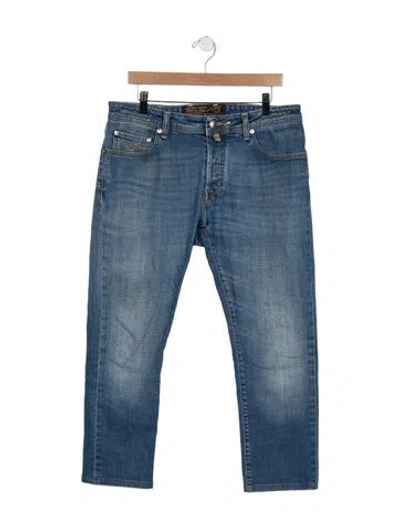 Pre-owned Jacob Cohen Slim Fit Jeans In Blue