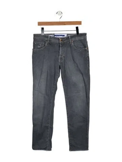 Pre-owned Jacob Cohen Slim Fit Jeans In Blue