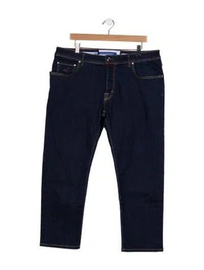 Pre-owned Jacob Cohen Slim Fit Jeans In Blue