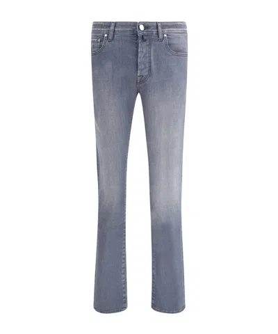 Jacob Cohen Jeans Scott Slim Fit In Blue