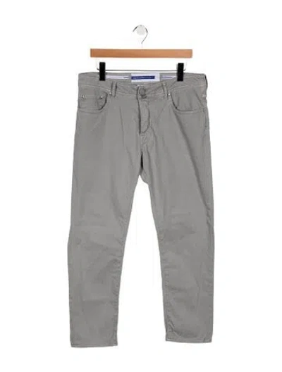 Pre-owned Jacob Cohen Slim Fit Jeans In Gray