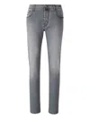 Jacob Cohen Slim-fit Jeans In Grey