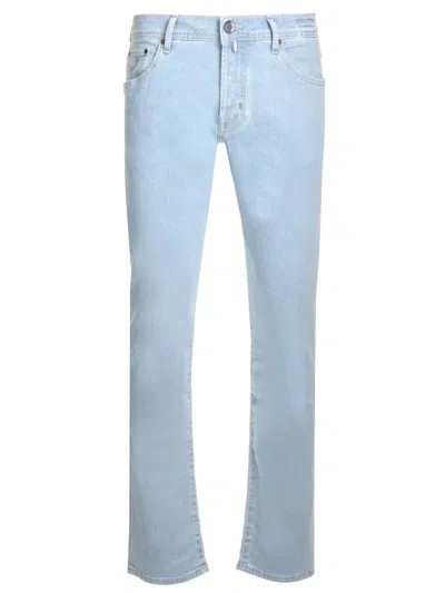 Jacob Cohen Slim Fit Jeans Nick In Light Blue