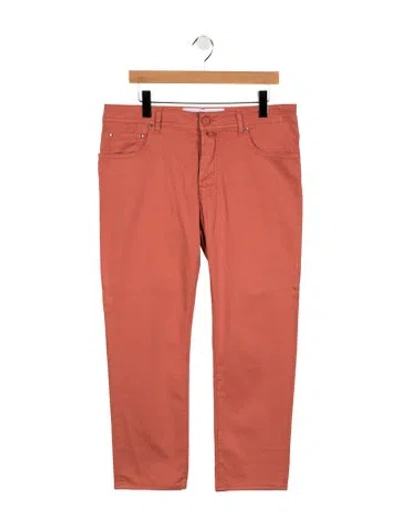 Pre-owned Jacob Cohen Slim Fit Jeans In Pink