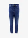 Jacob Cohen Slim Fit Jeans With Iconic Handkerchief In Blue