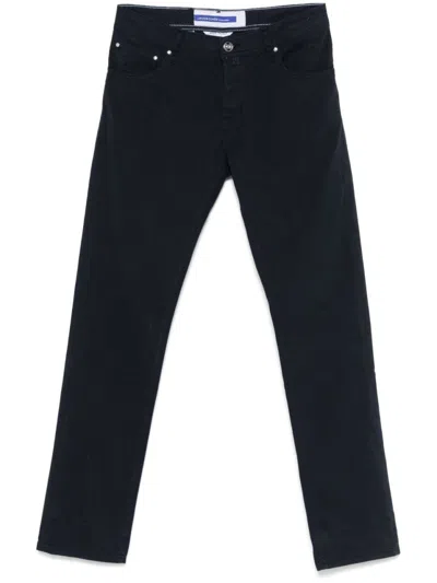 Jacob Cohen Slim Fit Nick Denim In Black