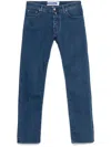 Jacob Cohen Belt Loop Denim Trousers In Blue