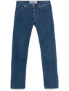 Jacob Cohen Skinny Stretch Cotton Long Jeans