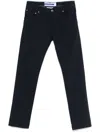 Jacob Cohen Navy Blue Slim Fit Nick Denim In Black
