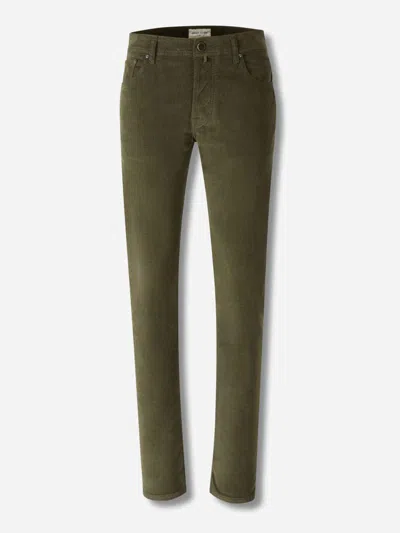 Jacob Cohen Slim Fit Pants In Green