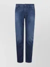 Jacob Cohen Pant 5 Pocket Slim Fit Bard Denim Blue Stretch By Jacob Co In Blue