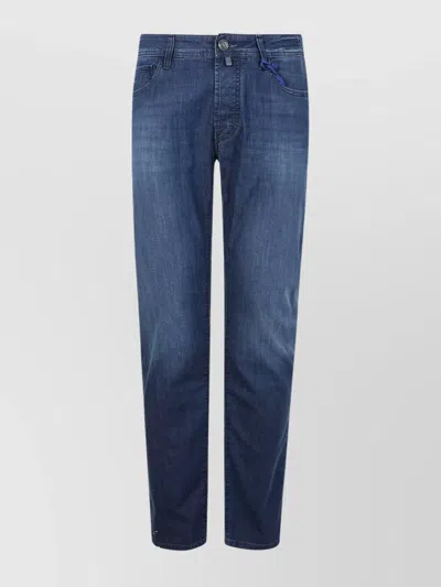 JACOB COHEN SLIM FIT STRETCH DENIM TROUSERS