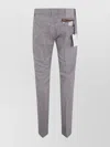 Jacob Cohen Slim Fit Trousers Featuring 5 Pockets In Gray