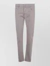 Jacob Cohen Slim Fit Trousers Featuring 5 Pockets In Gray