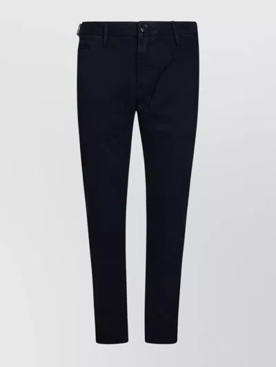 Jacob Cohen Slim Fit Trousers Featuring Pockets In Black