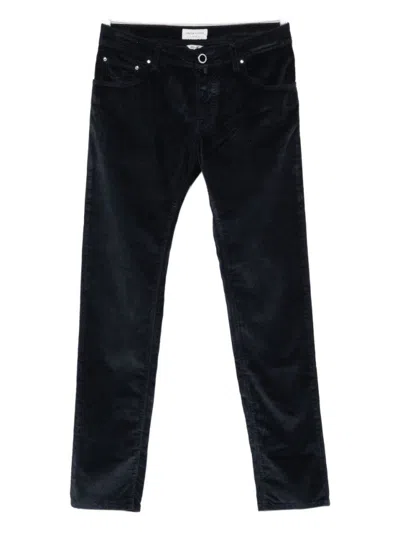 JACOB COHEN SLIM-FIT TROUSERS WITH FIVE-POCKET DESIGN