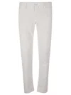 Jacob Cohen Slim-fit White Jeans With Classic Five-pocket Design In White