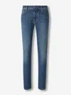 Jacob Cohen Logo-patch Denim Jeans In Blue