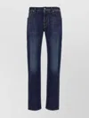 Jacob Cohen Slim Jeans With Back Patch Pockets In Blue