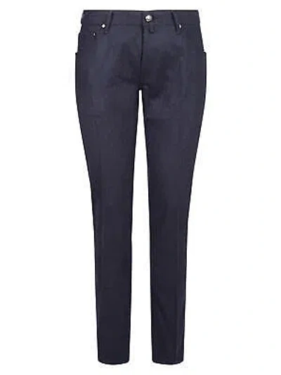 Pre-owned Jacob Cohen Slim Trousers In Blue