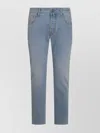 Jacob Cohen Straight Fit Trousers Belt Loops In Blue