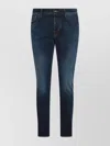 Jacob Cohen Straight Fit Trousers Belt Loops In Blue