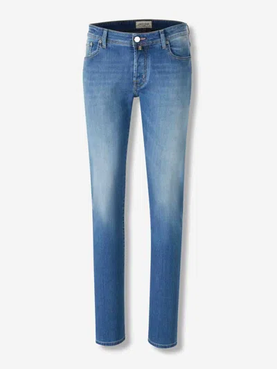 Jacob Cohen Straight Jeans In Blue