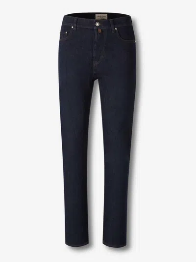 Jacob Cohen Straight Jeans In Blue