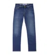 Jacob Cohen Pony-patch Nick Slim Jeans In Blue