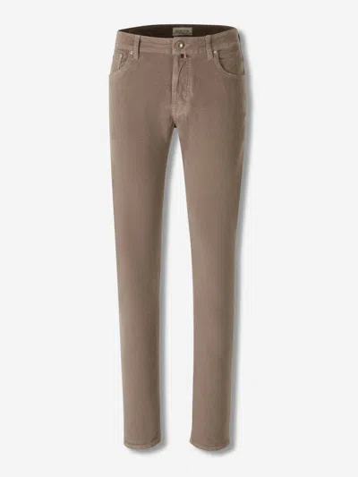 Jacob Cohen Straight Jeans In Brown