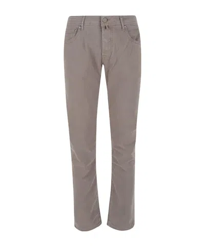 Jacob Cohen Straight Jeans In Gray