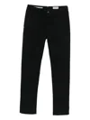 Jacob Cohen Straight-leg Button-closure Trousers In Black