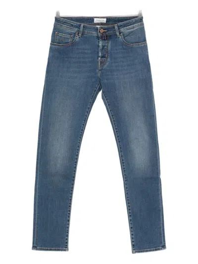 Jacob Cohen Straight-leg Denim Jeans In Blue