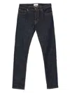 Jacob Cohen Straight Leg Denim Jeans With Classic Five-pocket Design In Blue