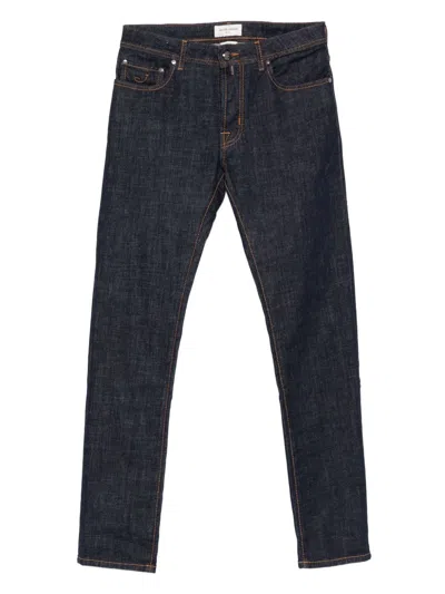 Jacob Cohen Straight Leg Jeans In Blue
