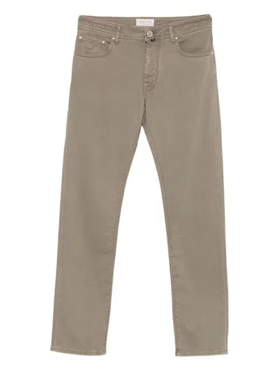 Jacob Cohen Straight-leg Jeans In Brown