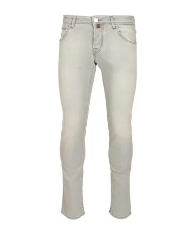 Jacob Cohen Straight-leg Jeans In Gray