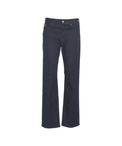 Jacob Cohen Straight Leg Jeans With Classic Five-pocket In Black