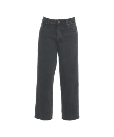 Jacob Cohen Straight Leg Jeans With Classic Five-pocket In Gray
