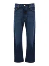 Jacob Cohen Blue Jeans With Logo Patch On The Rear In Blue