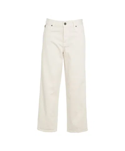 Jacob Cohen Straight Leg Jeans With Timeless Five-pocket In Neutral