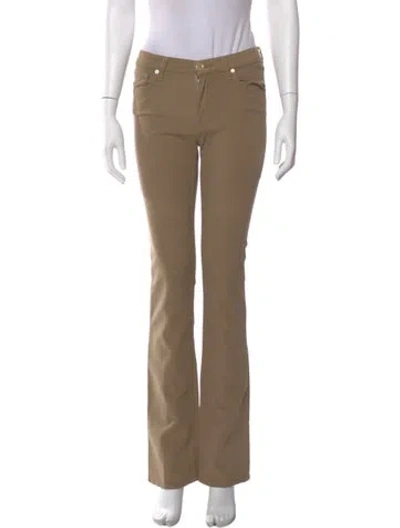 Pre-owned Jacob Cohen Straight Leg Pants In Neutral