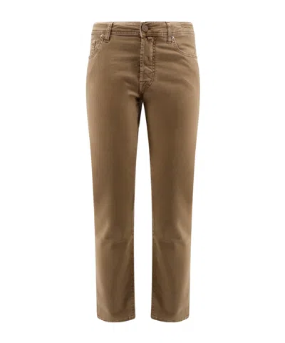 Jacob Cohen Straight-leg Stretch Jeans In Green