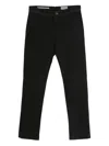 Jacob Cohen Straight-leg Trousers In Black