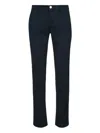 Jacob Cohen Trousers Back Pockets Belt Loops Side Pockets In Blue