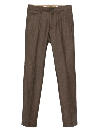 Jacob Cohen Straight-leg Trousers In Brown