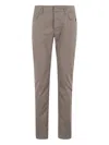 Jacob Cohen Bard 5 Tasche Gabardina Stretch In Grey