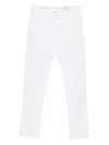 Jacob Cohen Straight-leg Trousers In White